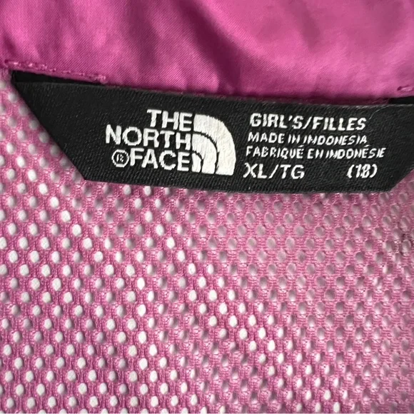 The North face Dry Vent Girls XL (18) Jacket lightweight packable EUC - Picture 5 of 9